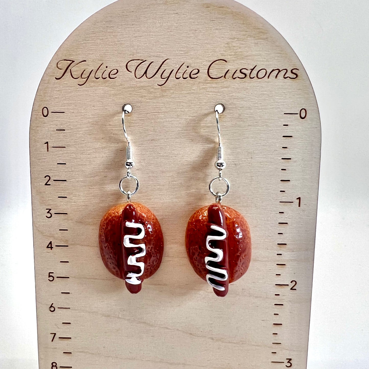 Hot Dog Earrings