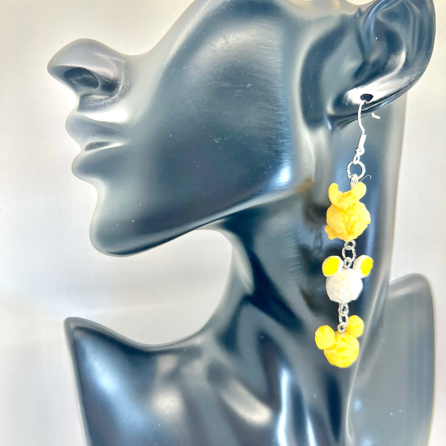 Mickey Popcorn Chain Earrings