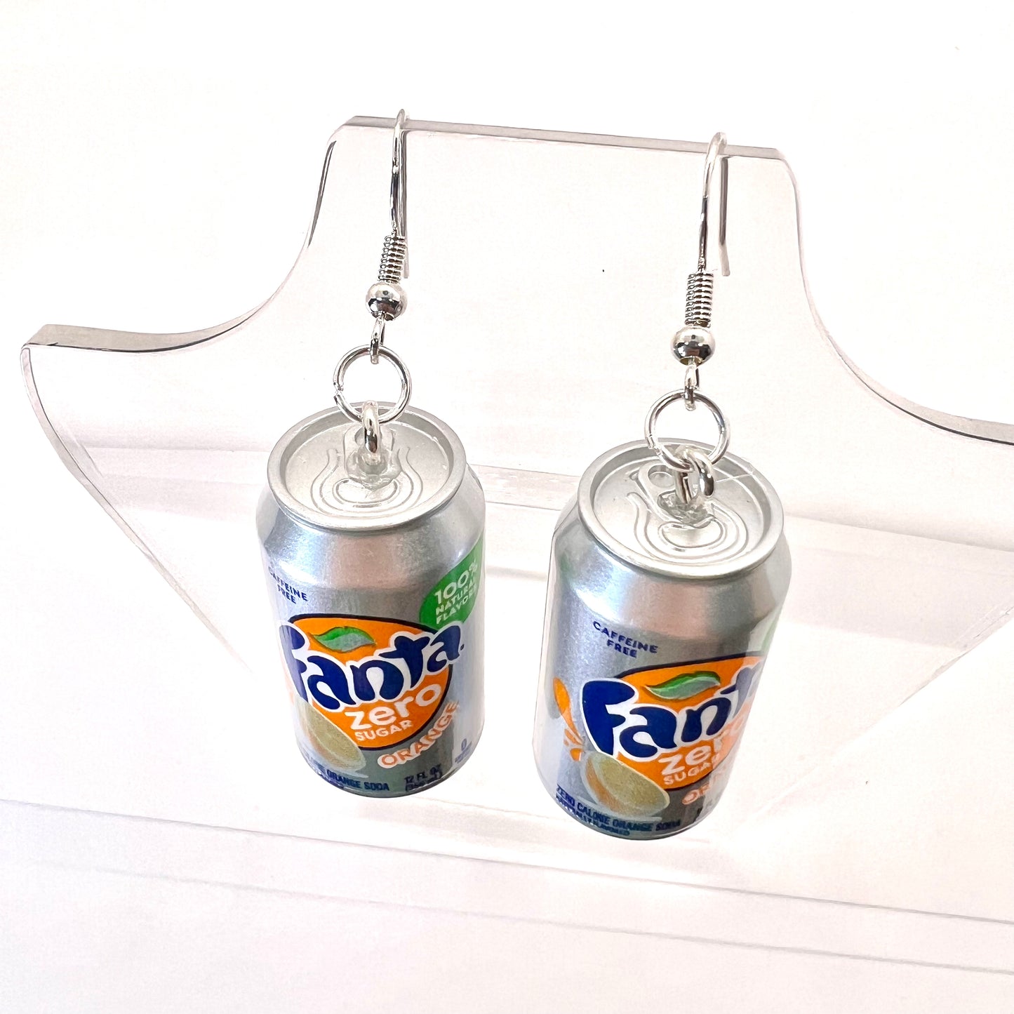 Orange Fanta Earrings