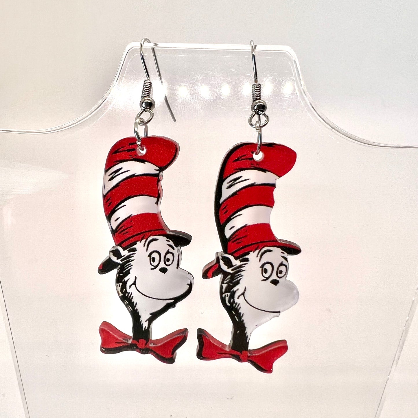 Cat in the Hat Earrings