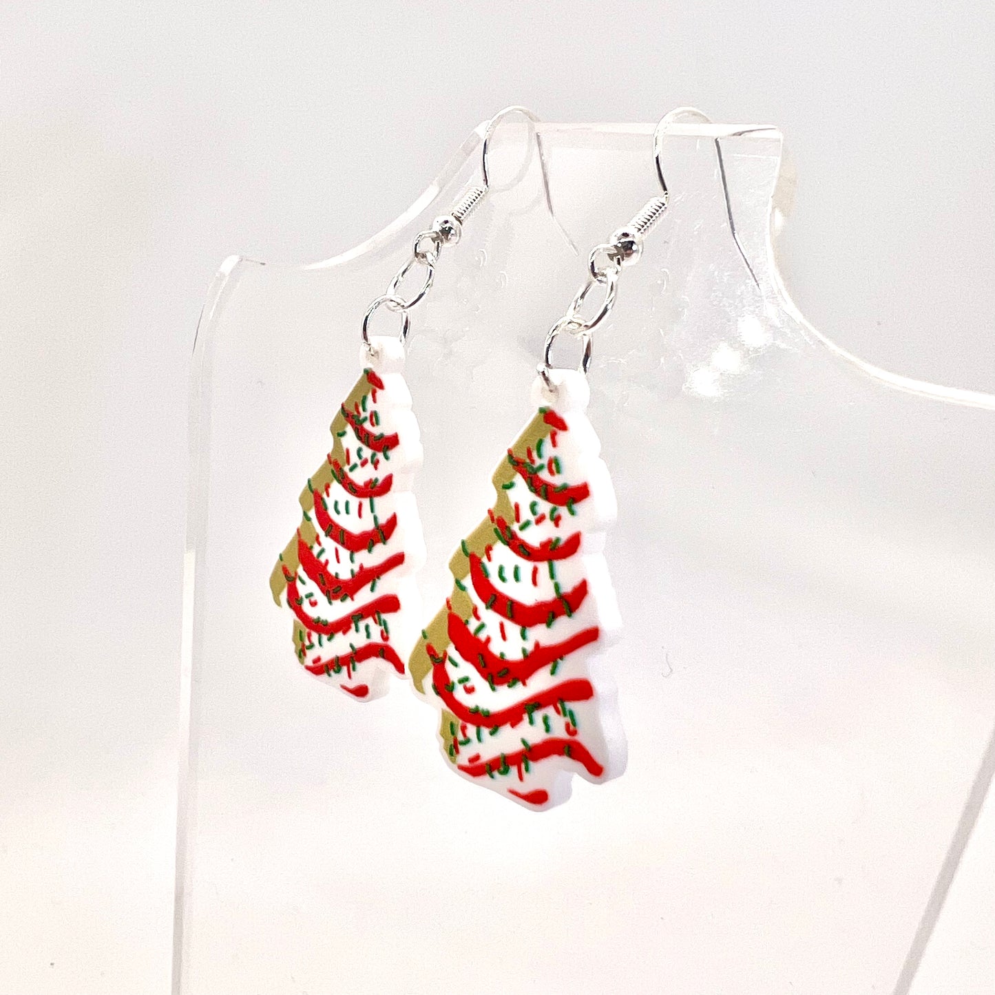 Lil Debbie Tree Cake Earrings