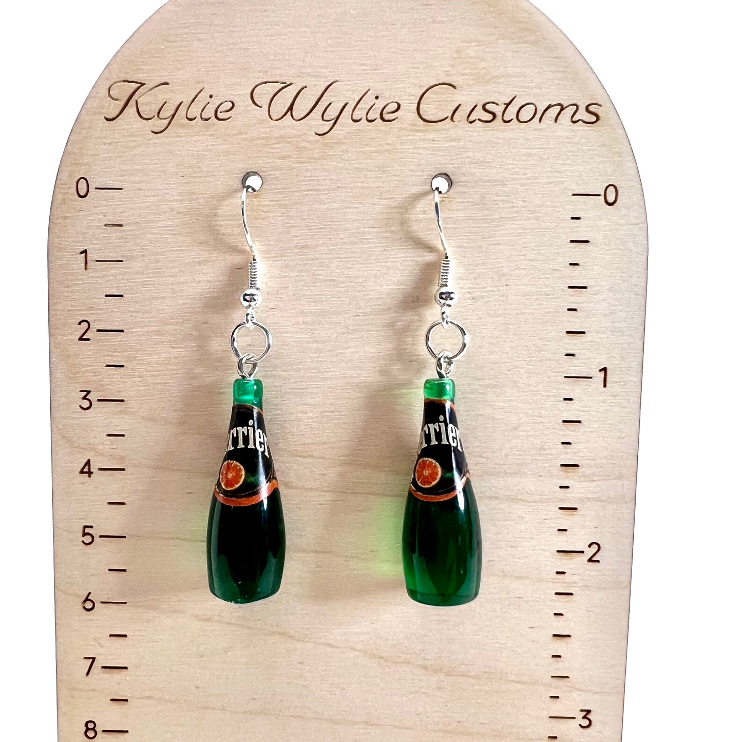 Perrier Bottle Earrings
