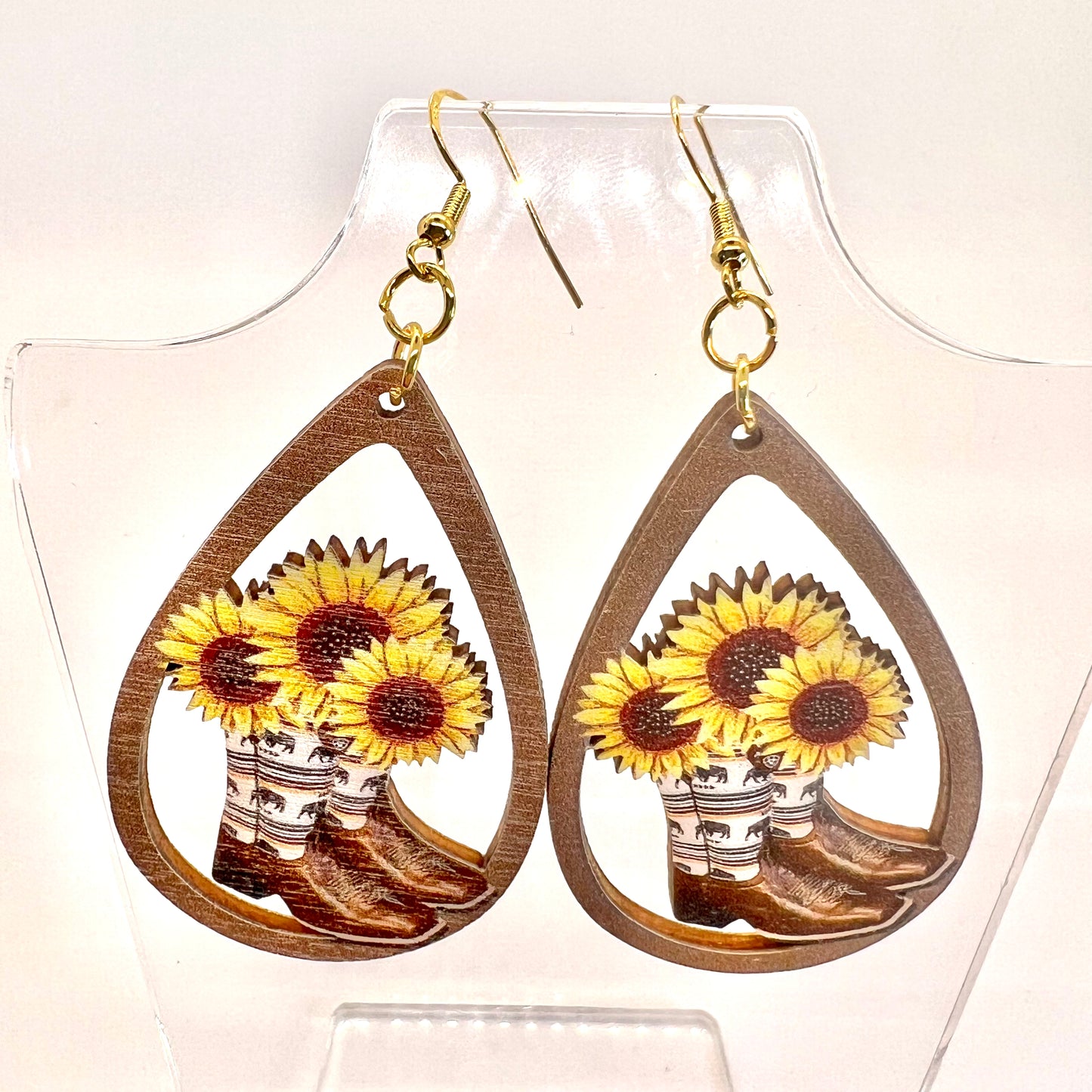 Cowgirl Boot Earrings