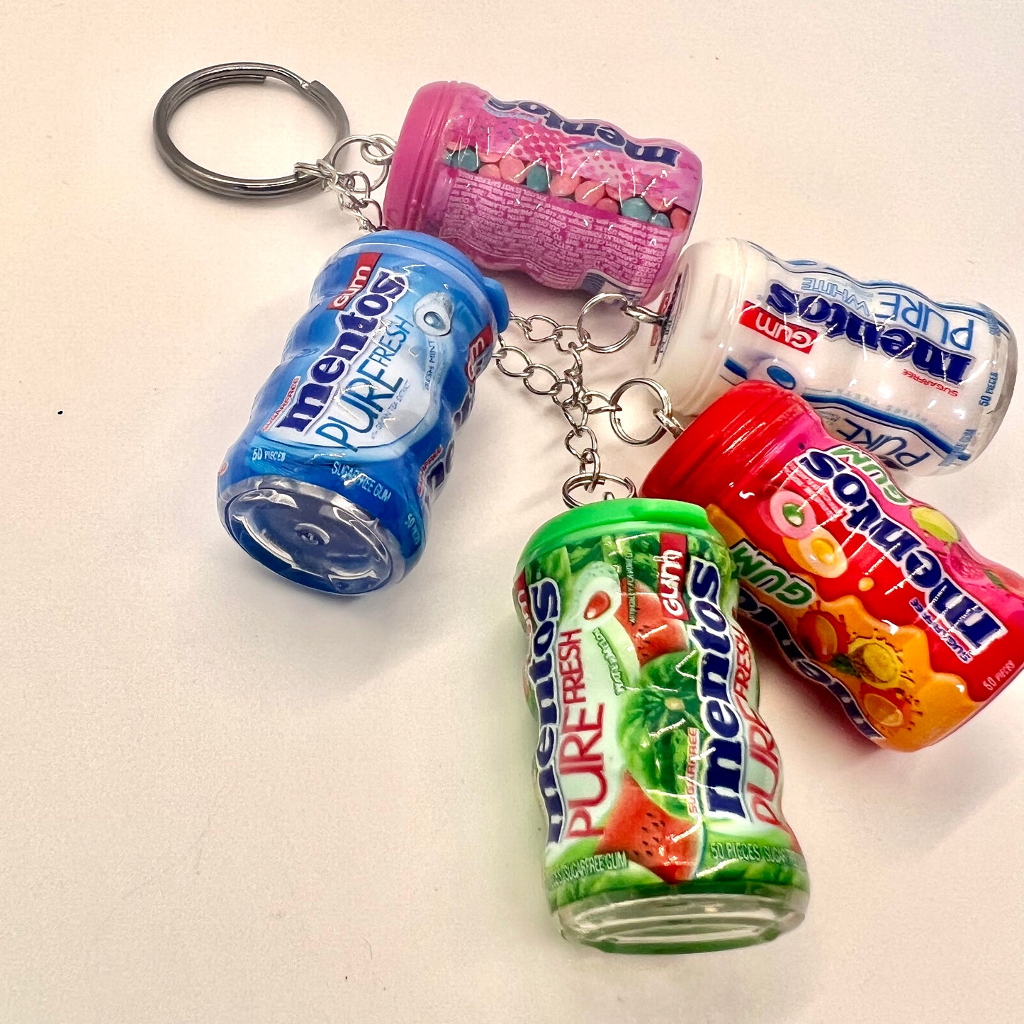 Mentos Gum Keychain