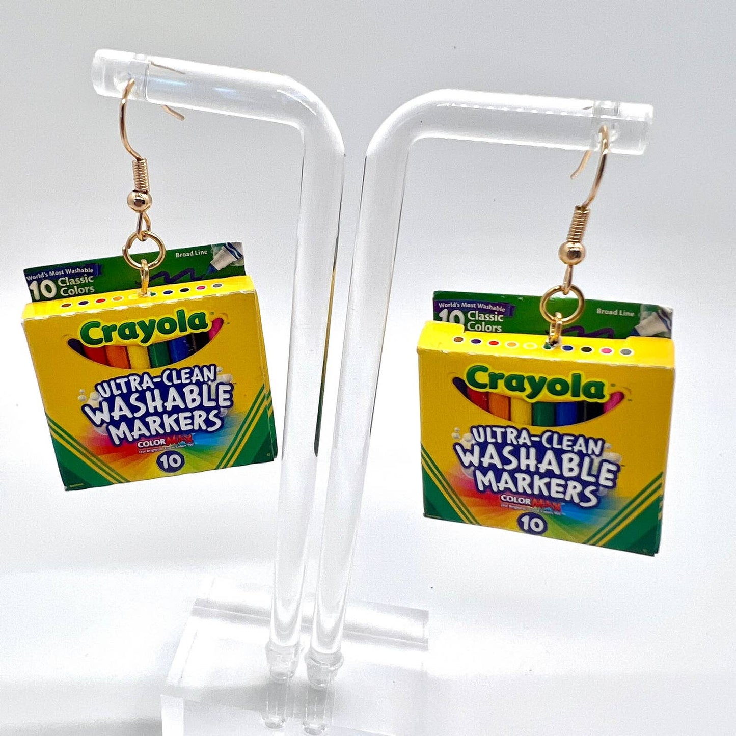 Crayola Markers Earrings
