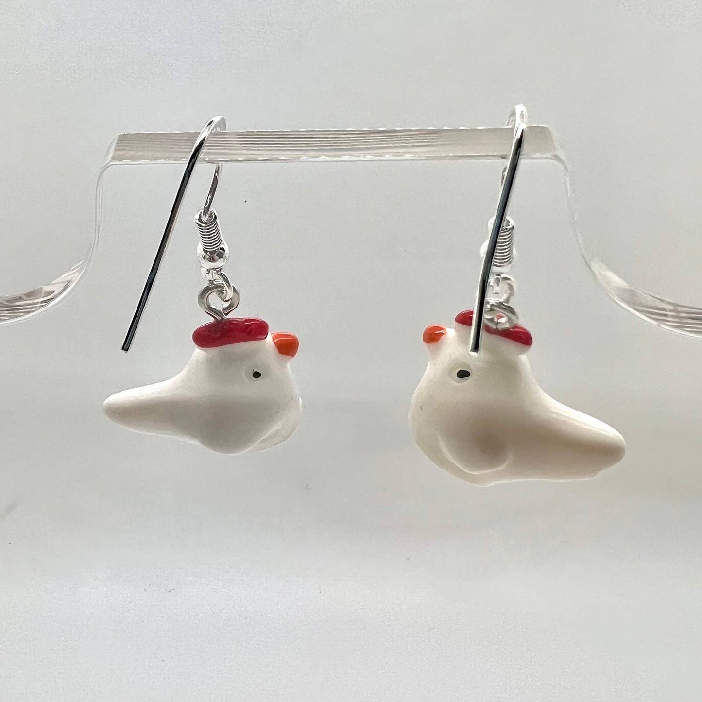Chicken Earrings