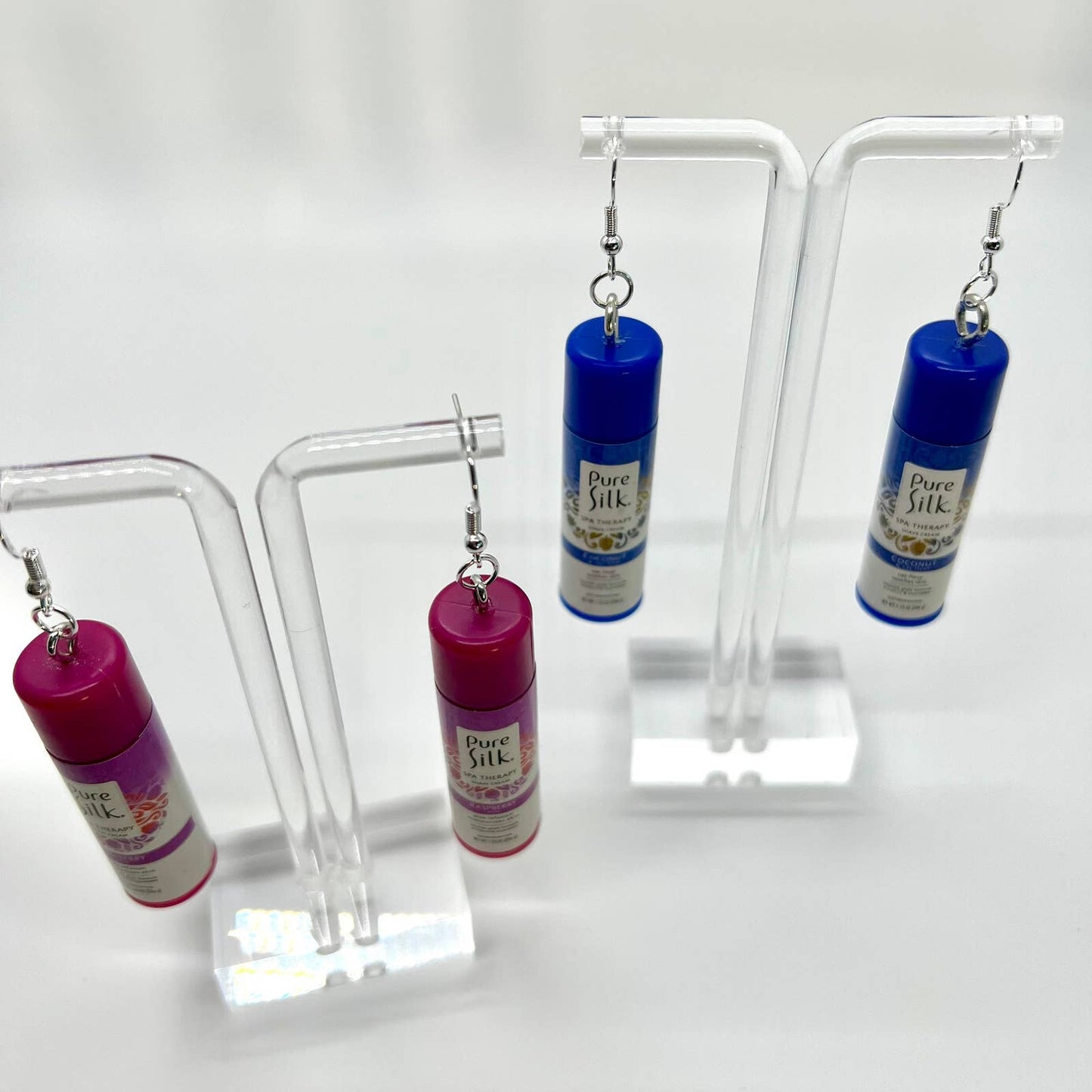 Shaving Cream Earrings