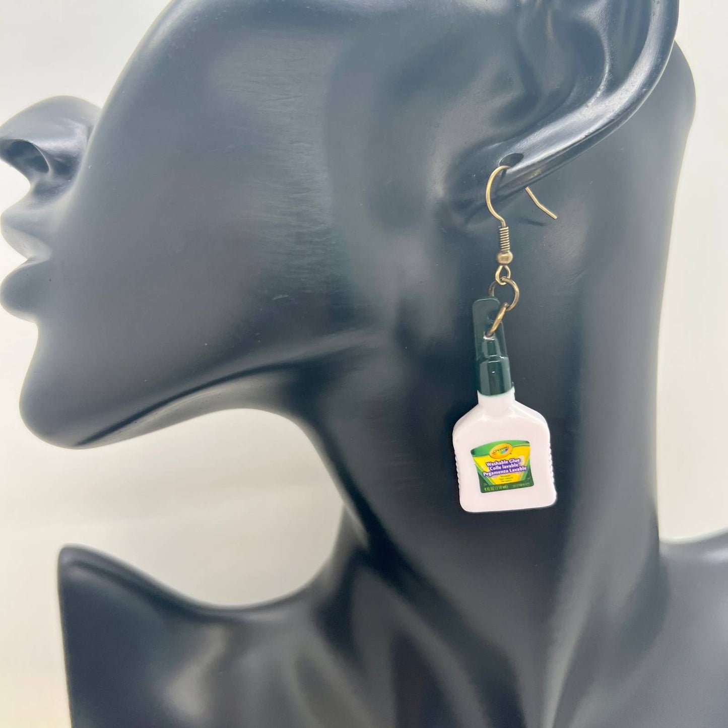 Crayola Glue Bottle Earrings