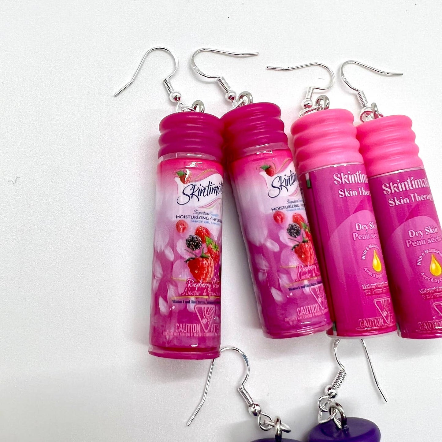 Skintimate Shaving Cream Earrings