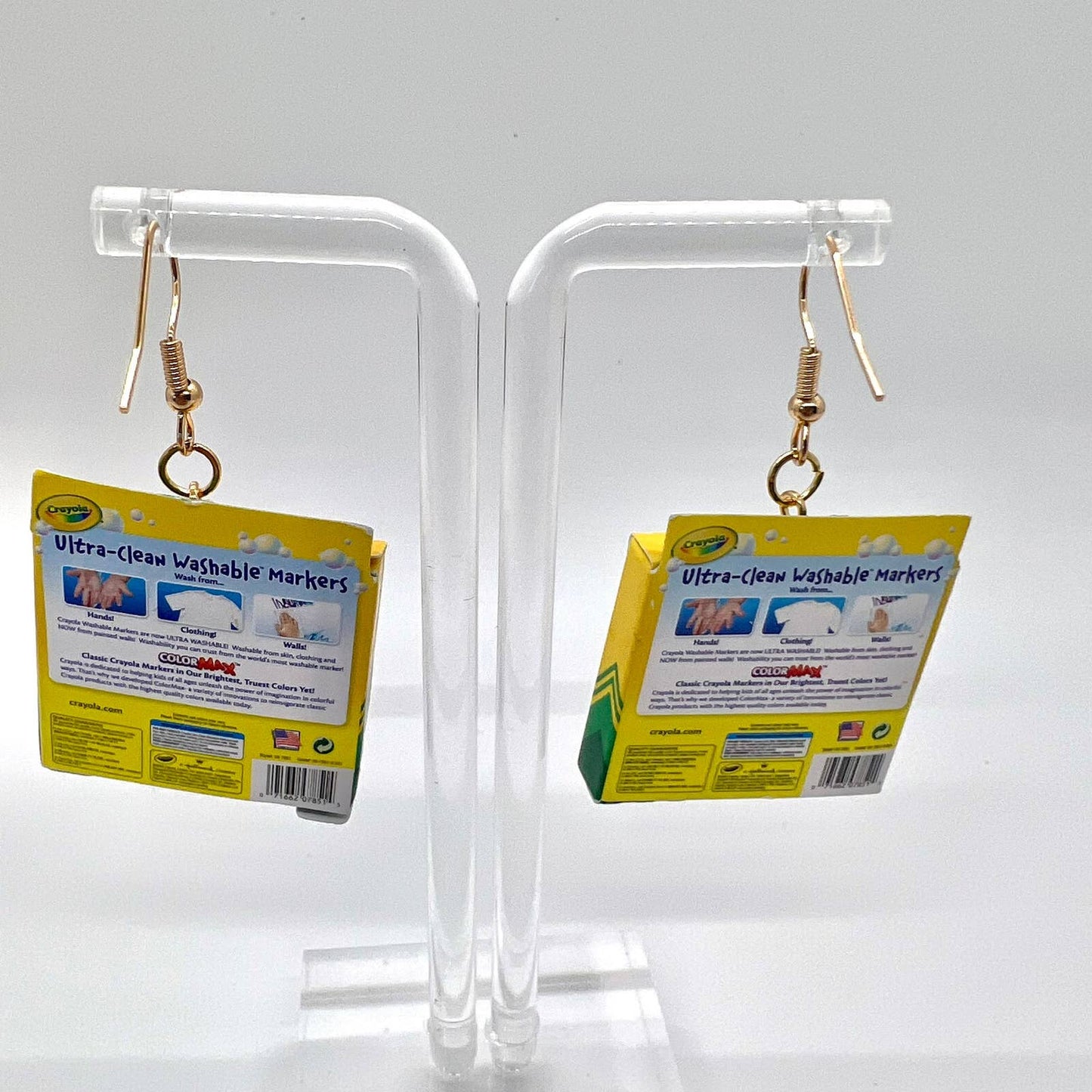 Crayola Markers Earrings