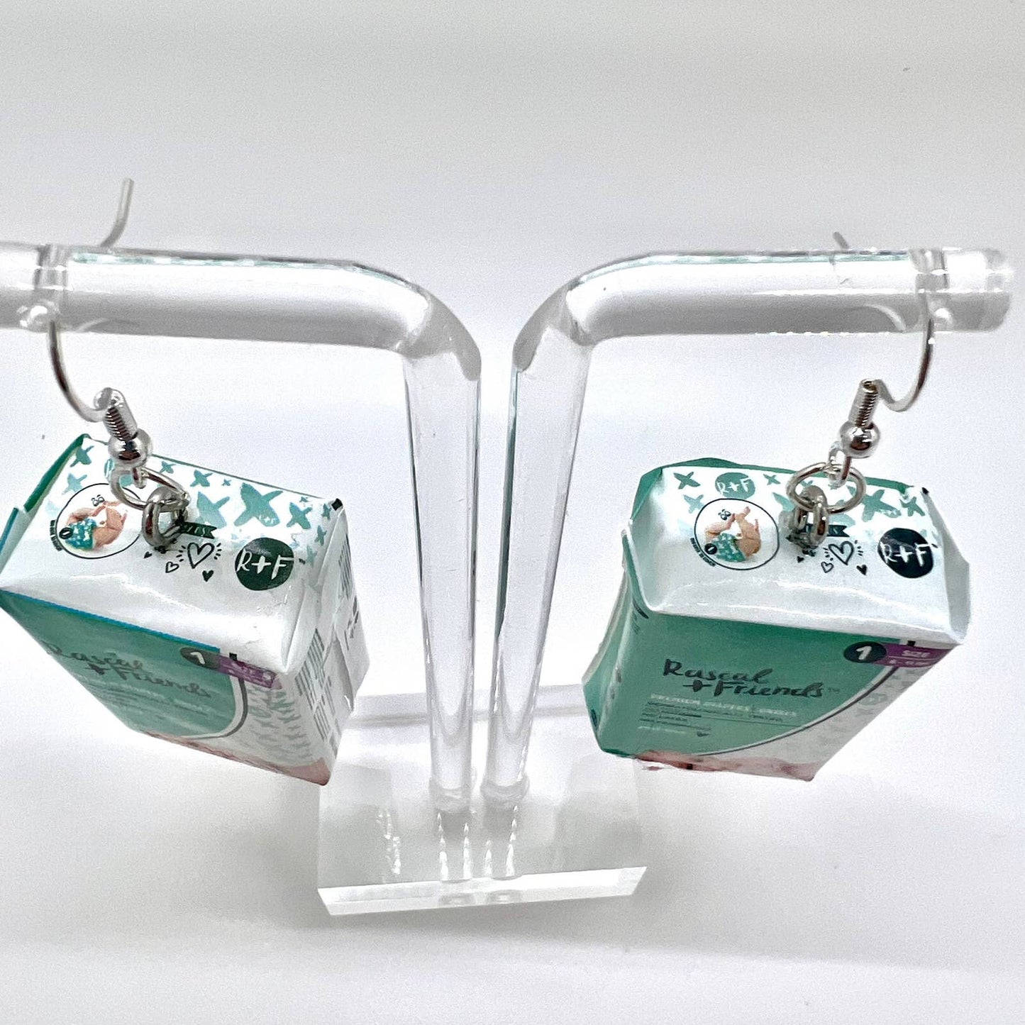Baby Diapers Earrings