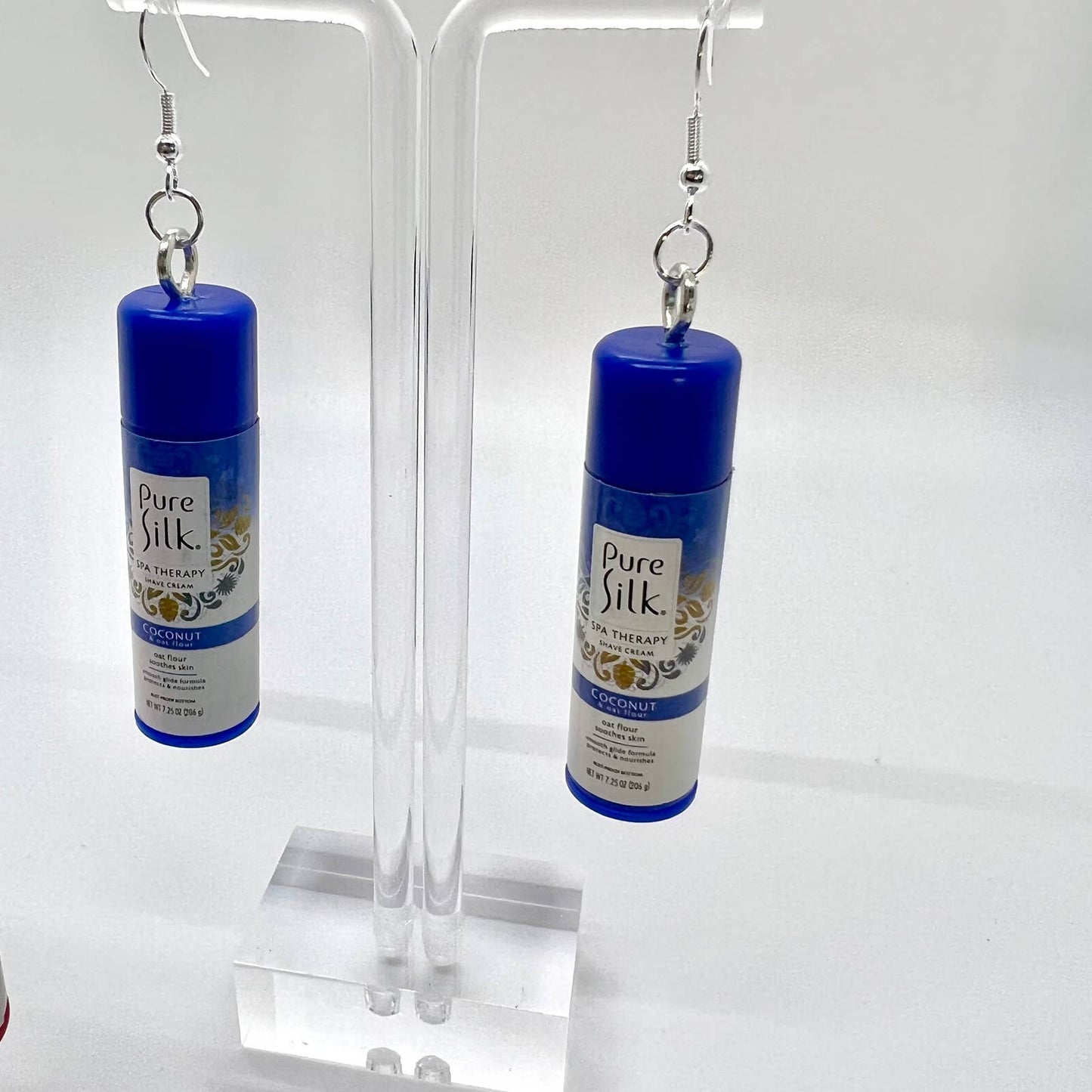 Shaving Cream Earrings