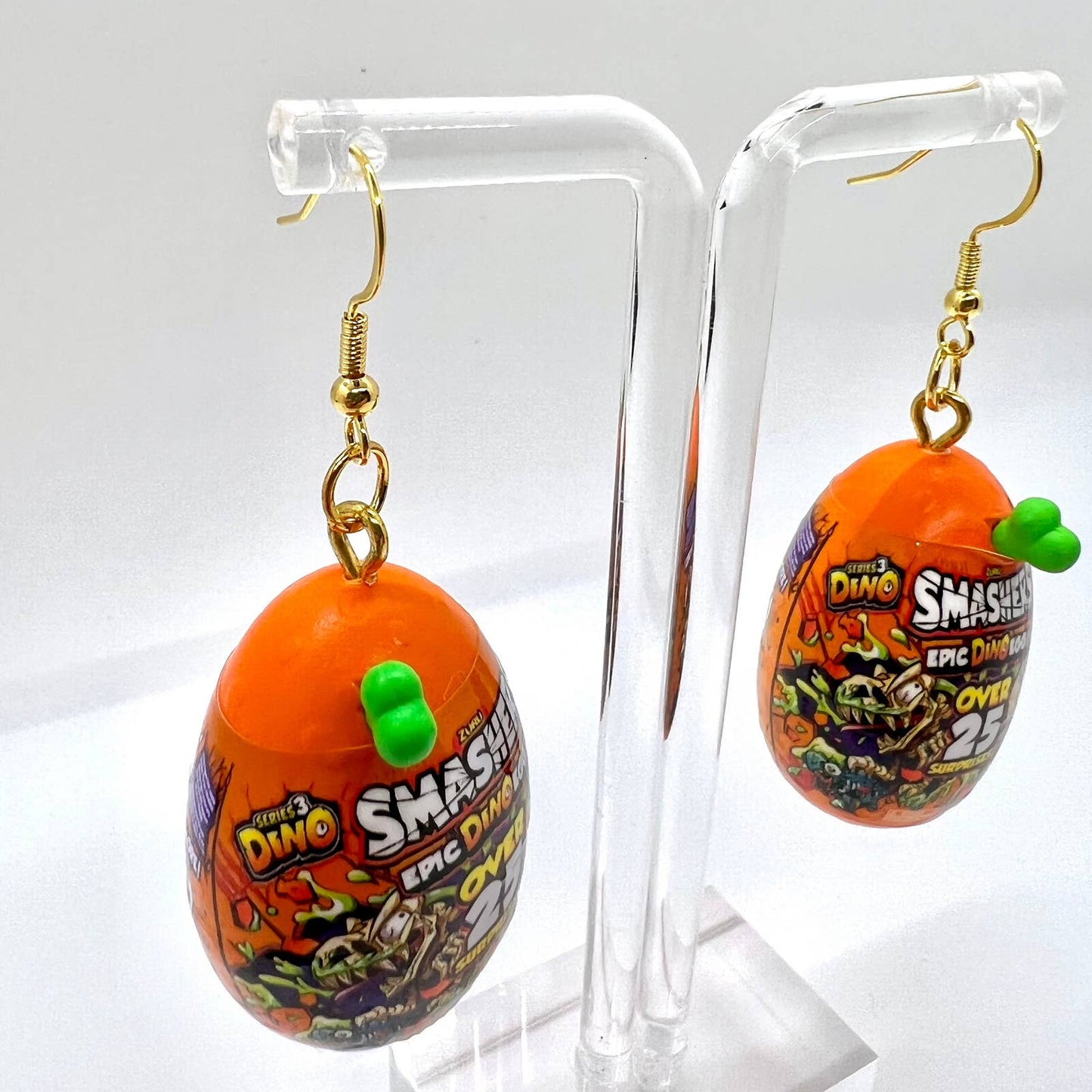 Smashers Egg Earrings