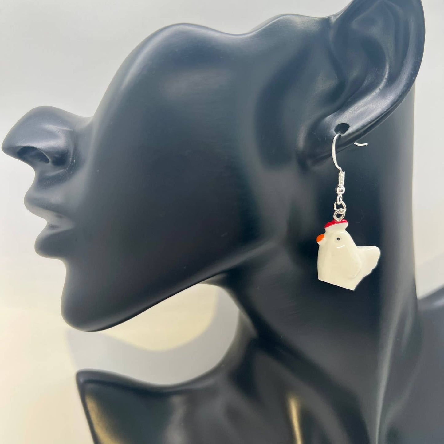 Chicken Earrings