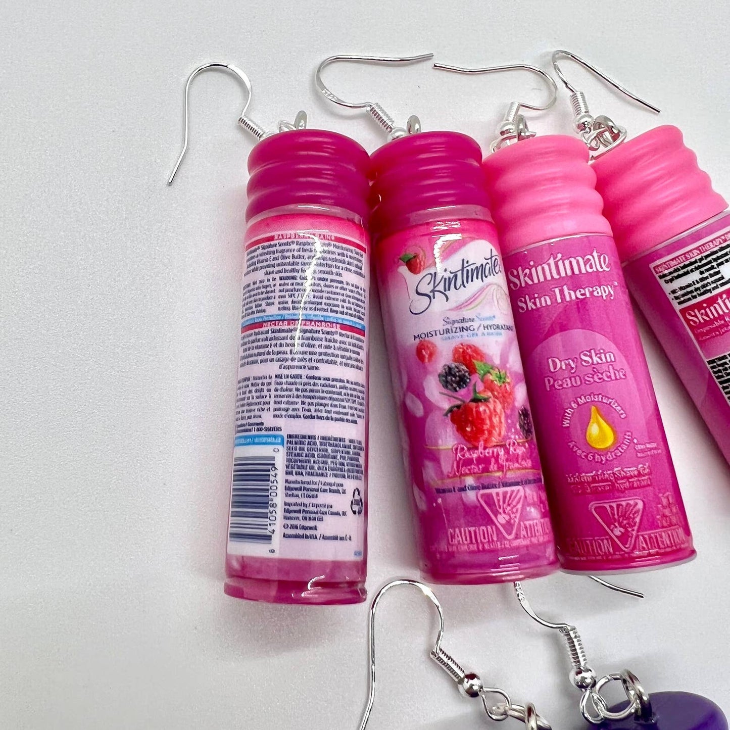 Skintimate Shaving Cream Earrings