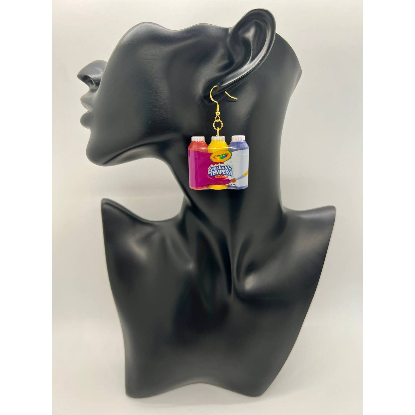 Crayola Paint Earrings