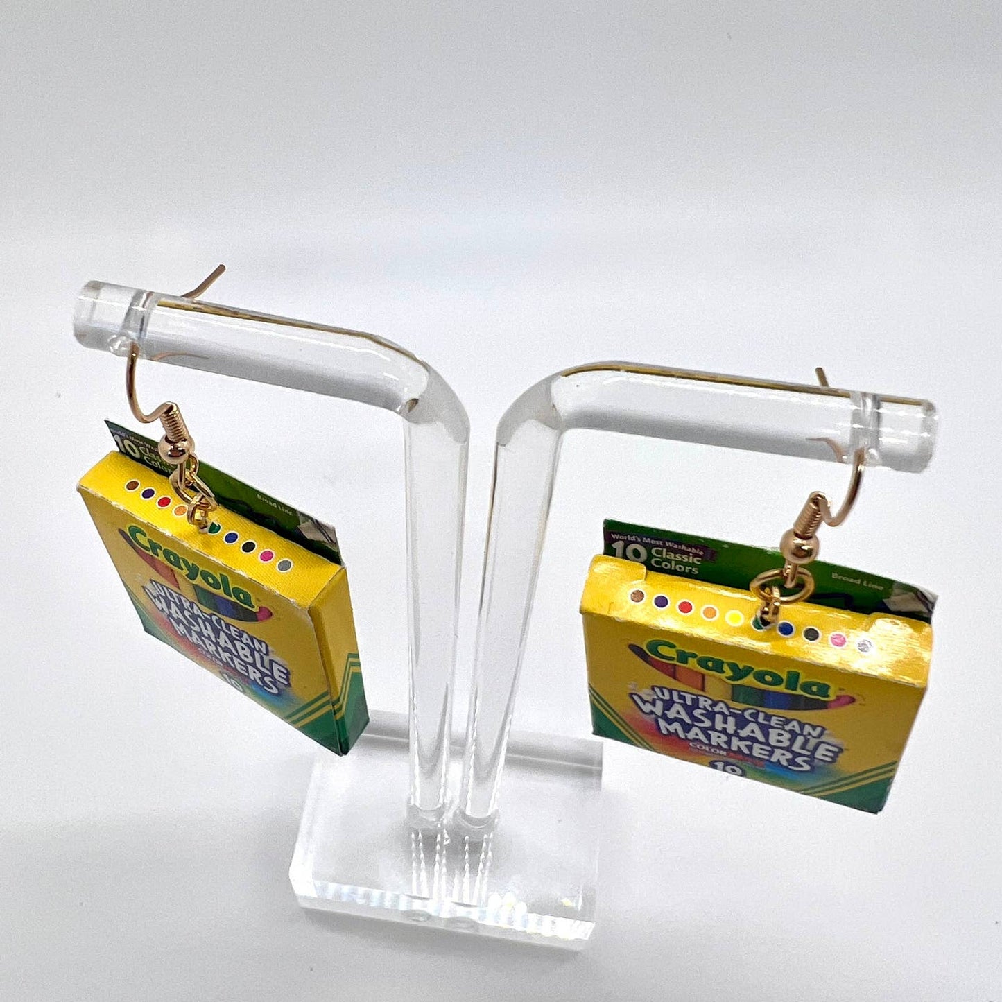 Crayola Markers Earrings