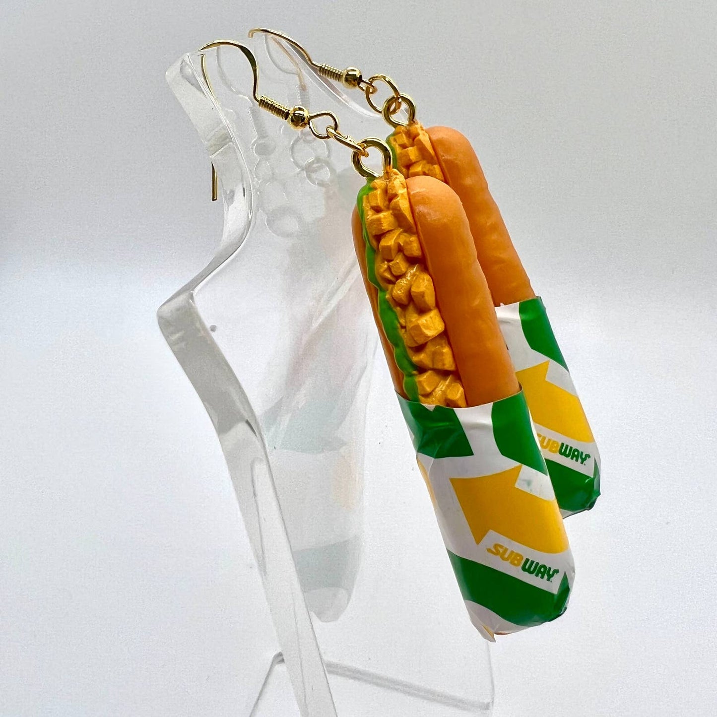 Subway Sandwich Earrings