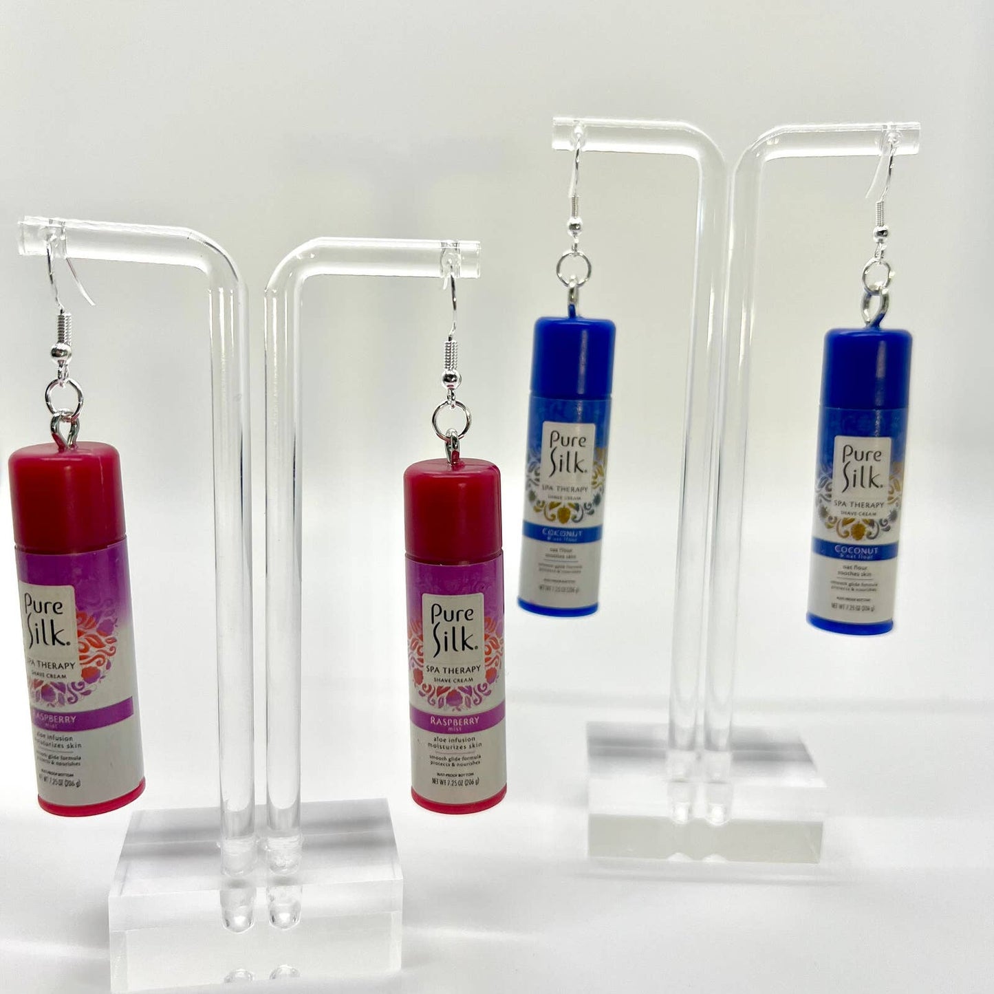 Shaving Cream Earrings