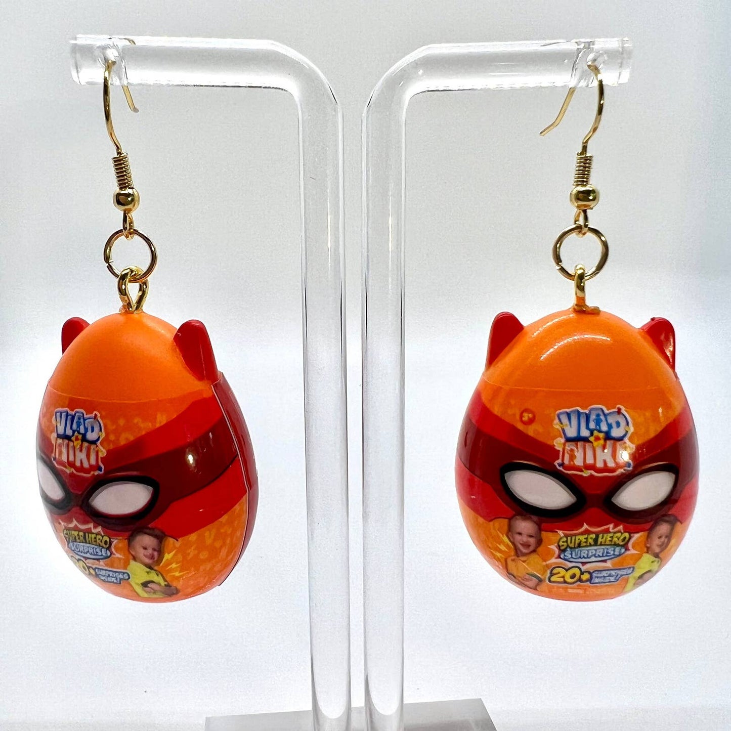 Mystery Egg Toy Earrings