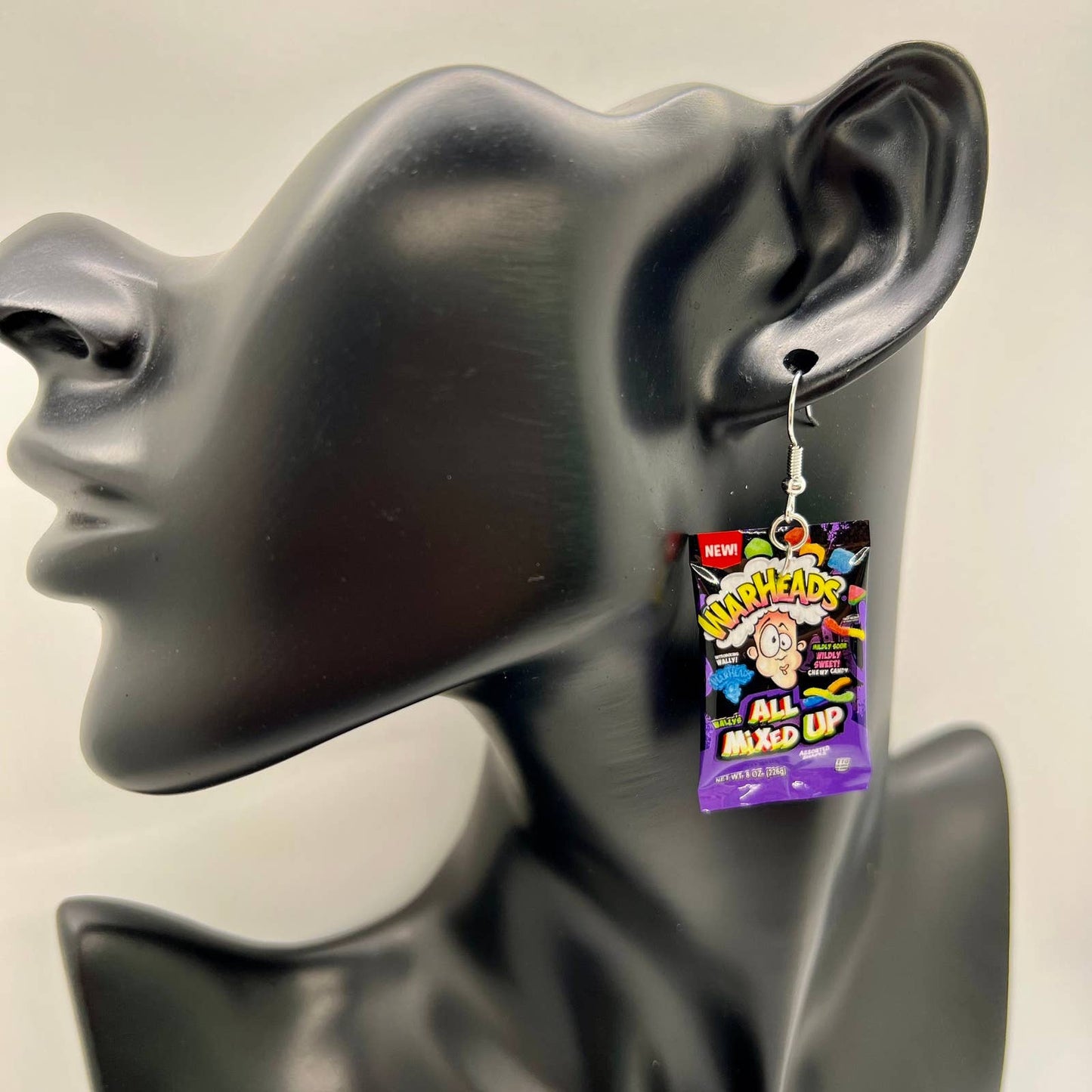 War Heads Candy Earrings