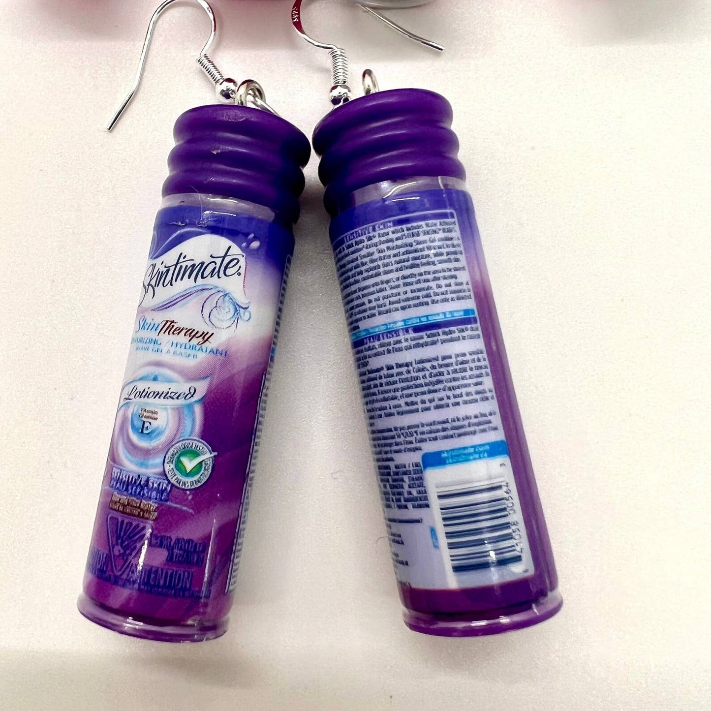 Skintimate Shaving Cream Earrings