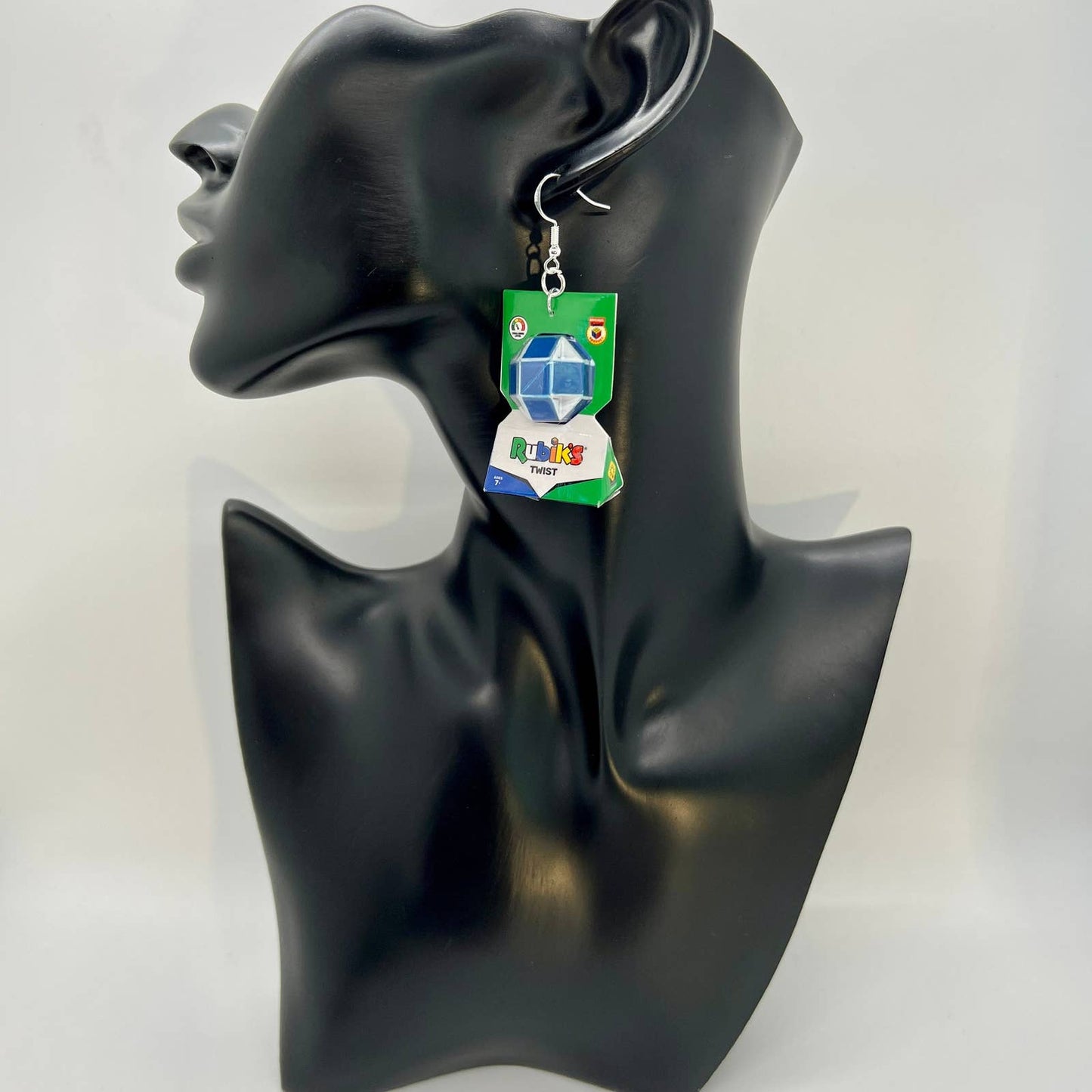 Rubiks Cube Earrings