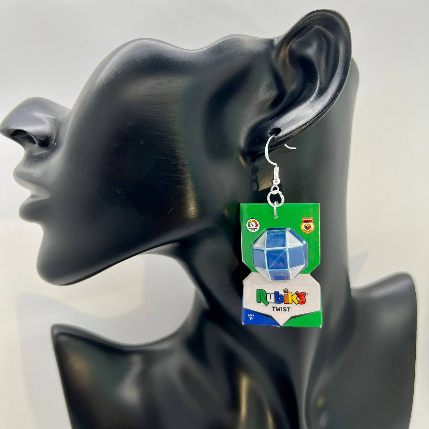 Rubiks Cube Earrings