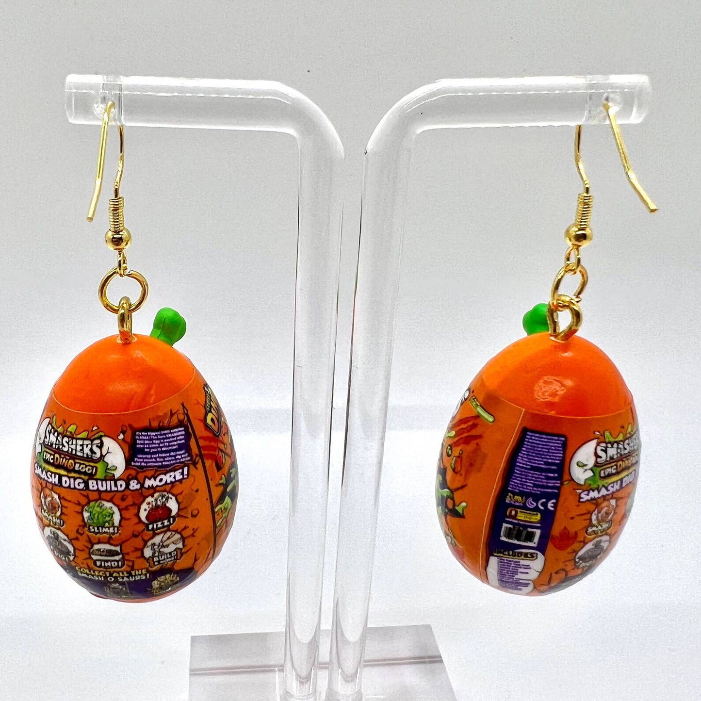 Smashers Egg Earrings
