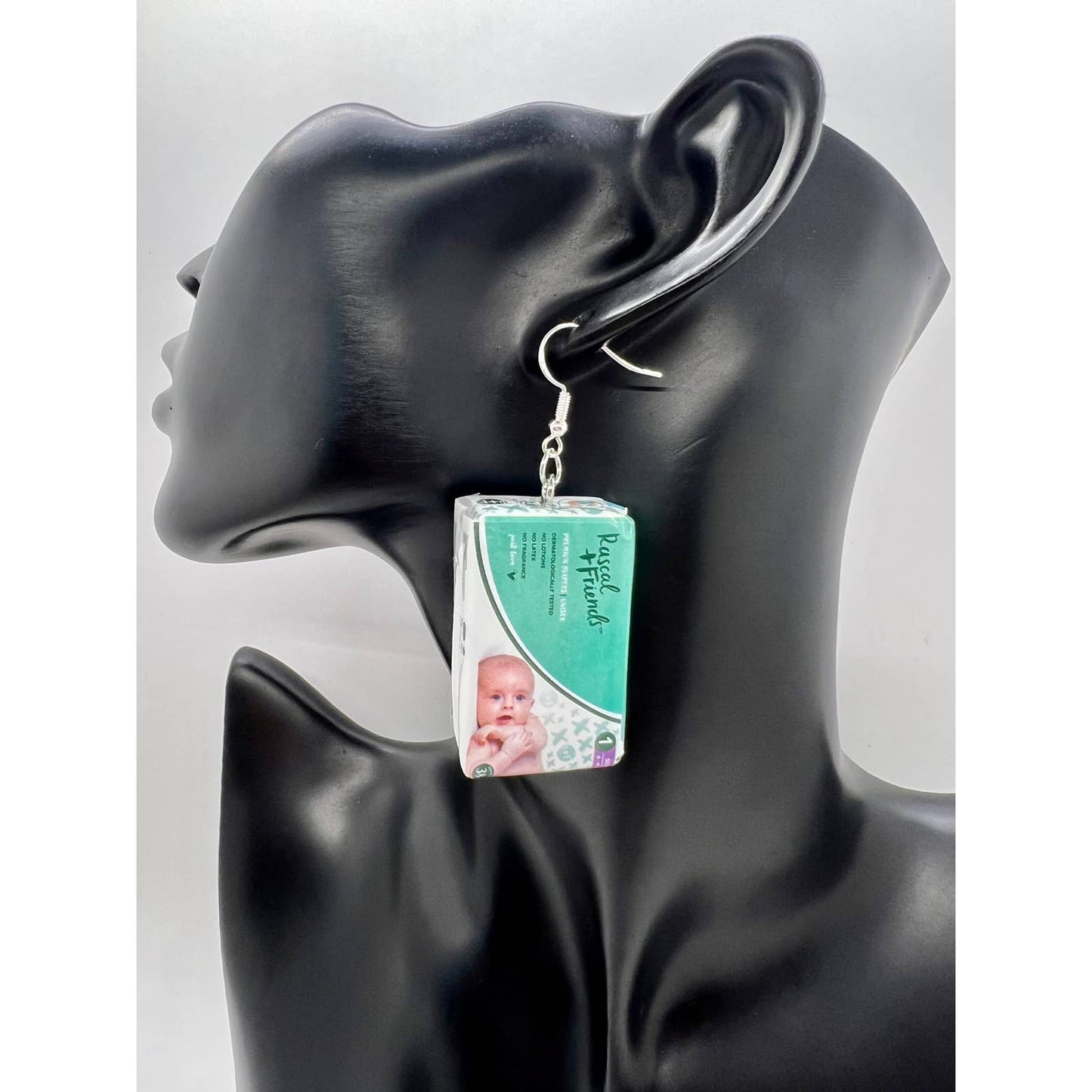 Baby Diapers Earrings