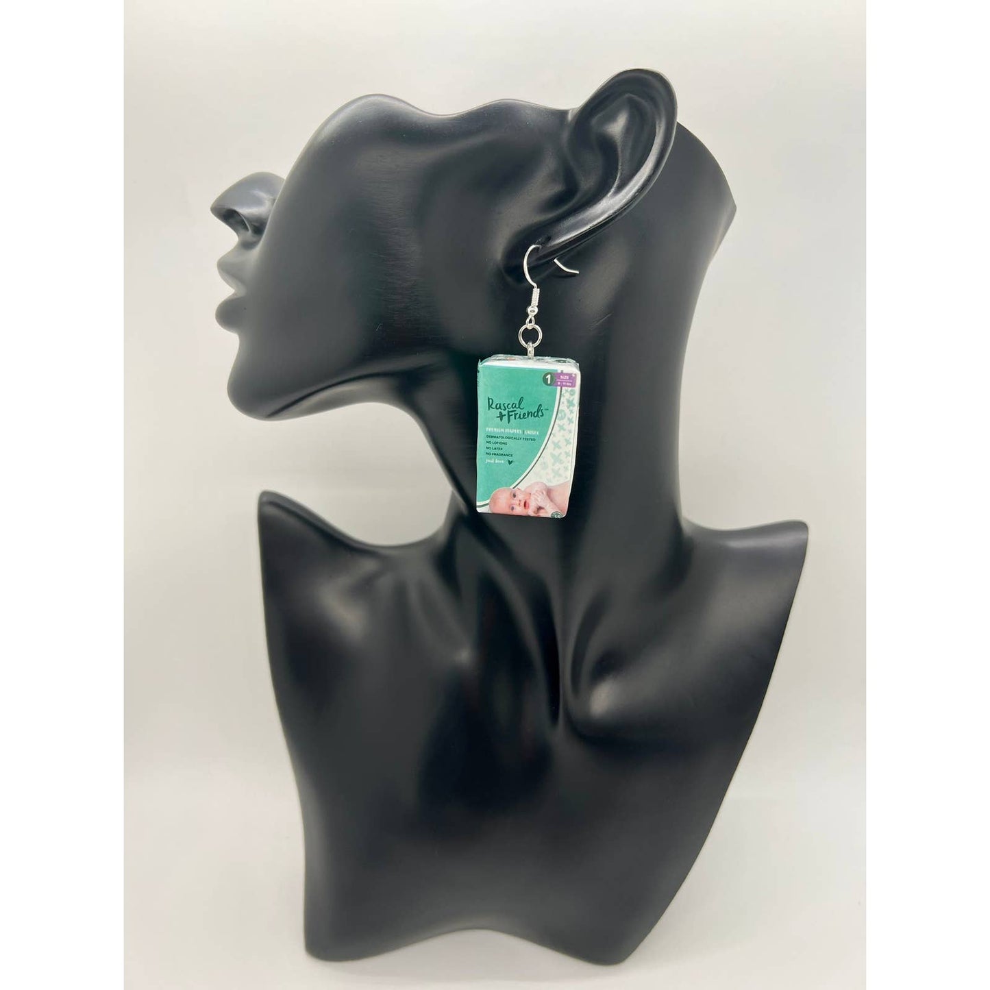 Baby Diapers Earrings