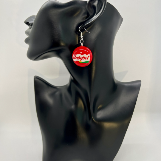 Babybel Cheese Earrings