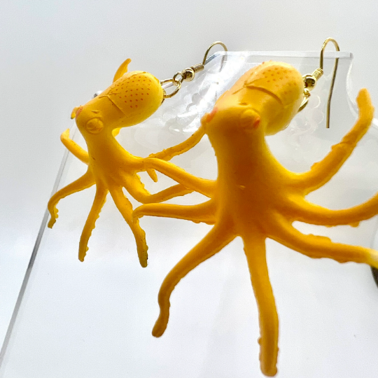 Octopus Earrings