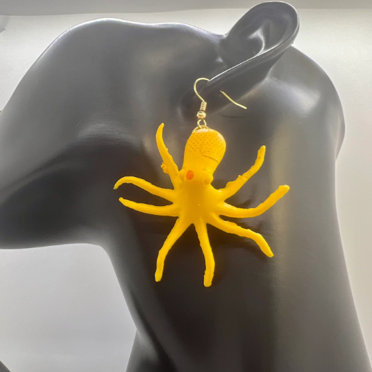 Octopus Earrings