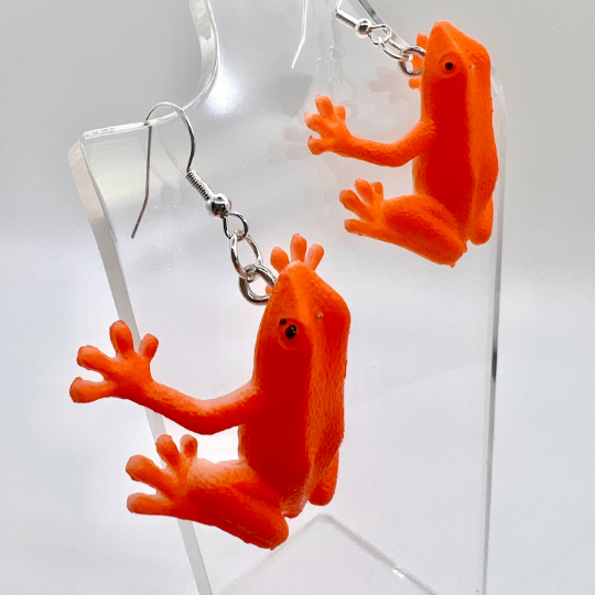 Tree Frog Earrings