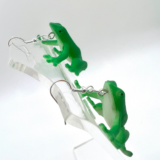 Tree Frog Earrings