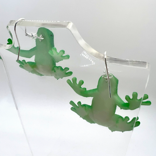 Tree Frog Earrings