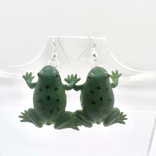 Bull Frog Earrings