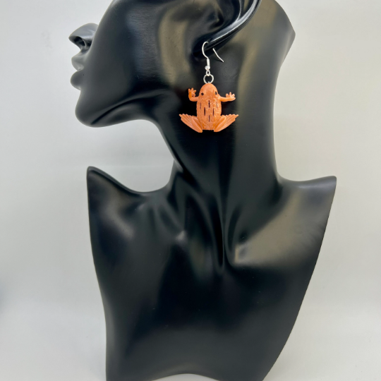 Bull Frog Earrings