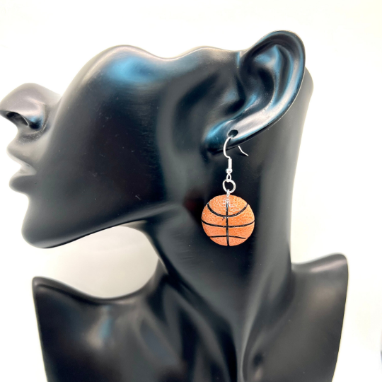 Basketball Earrings