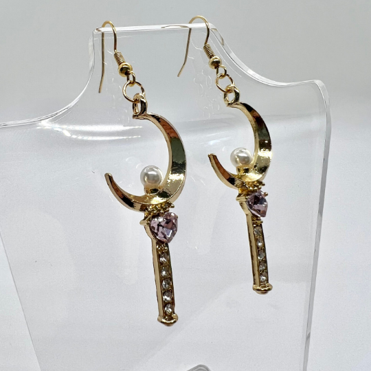 Sailor Moon Wand Earrings