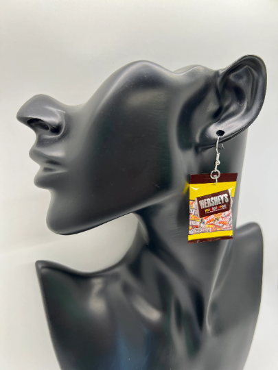 Hersheys Bag Earrings
