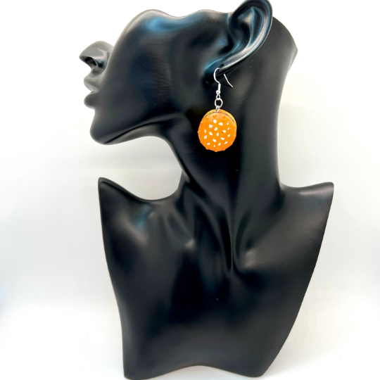 Hamburger Earrings