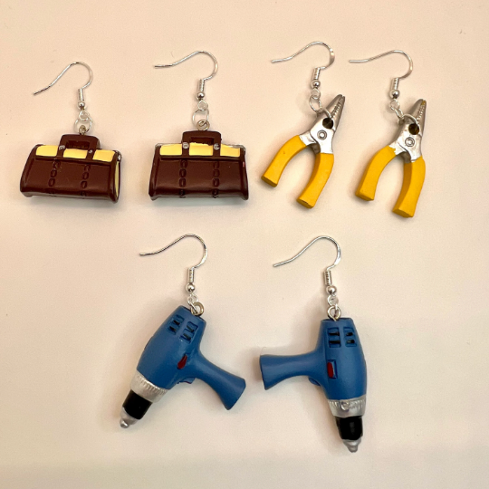 Tool Bag Earrings
