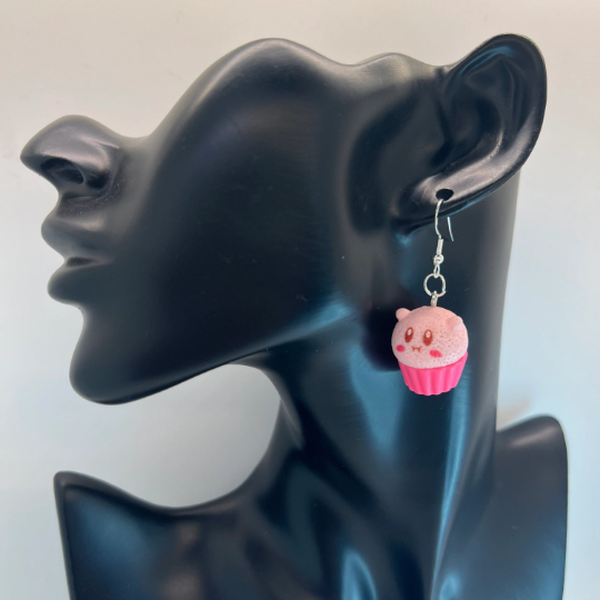 Kirby Earrings - Nintendo Earrings
