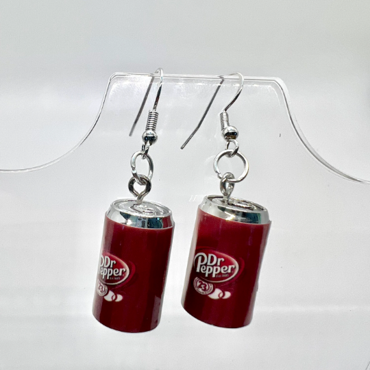 Dr Pepper Earrings