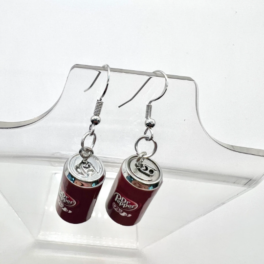 Dr Pepper Earrings