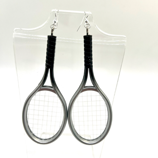 Tennis Racket Earrings