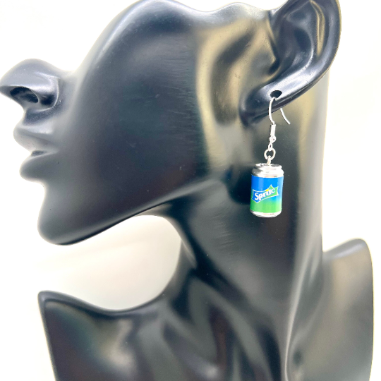 Sprite Can Earrings