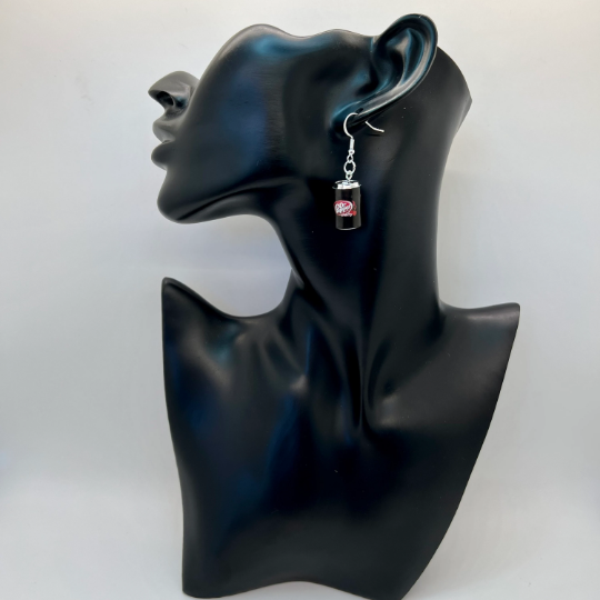 Dr Pepper Dark Cherry Earrings